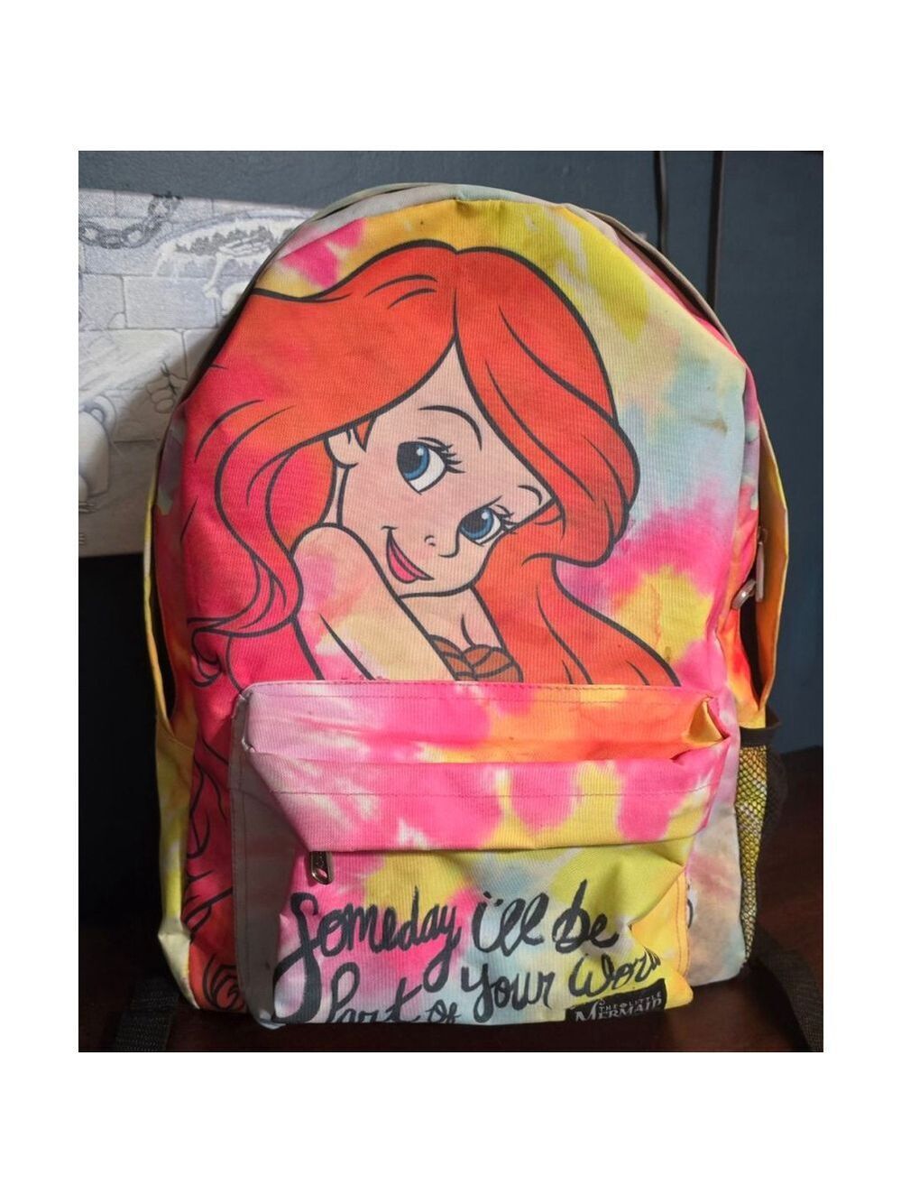 Loungefly ❤️ Logo Disney The Little Mermaid Ariel Tie Dye Backpack